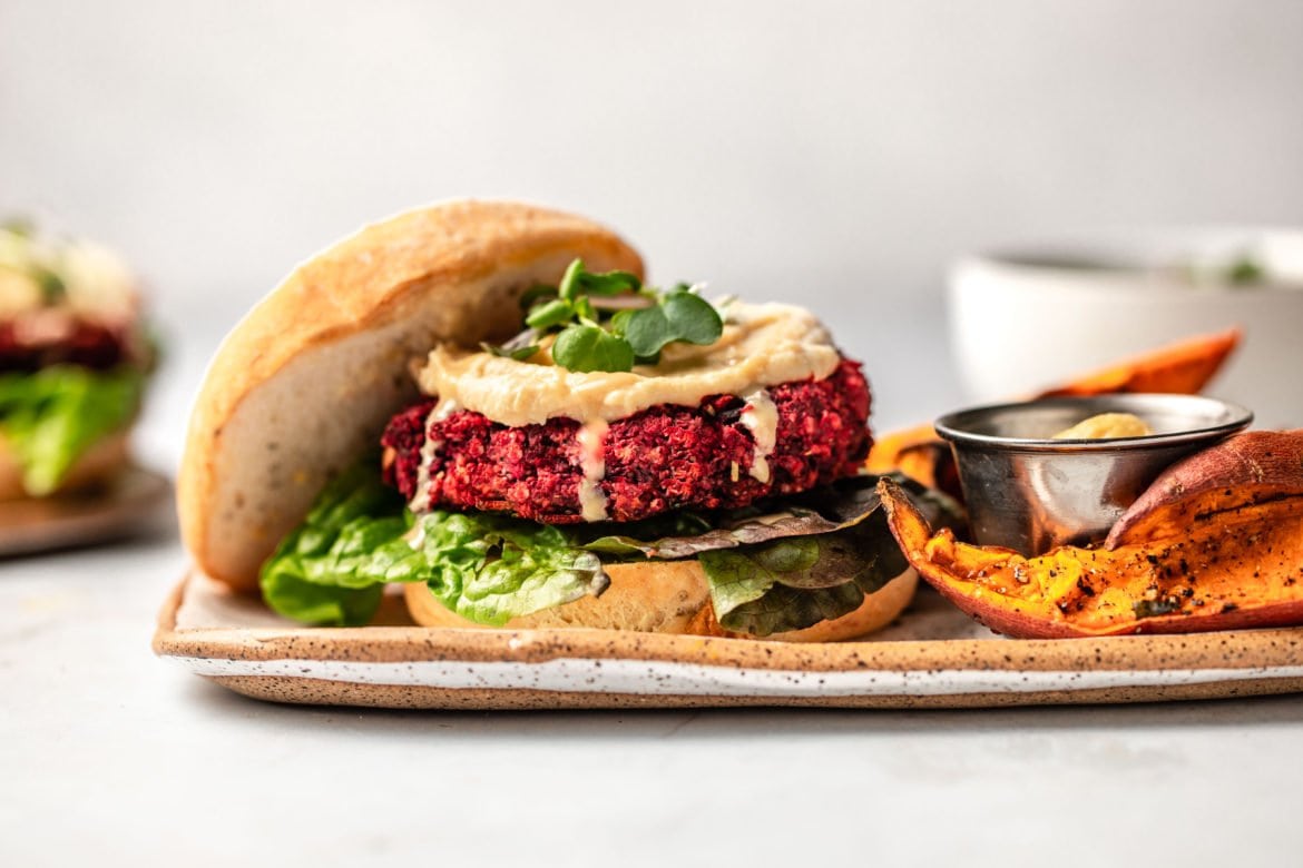 Vegan Beetroot Burger