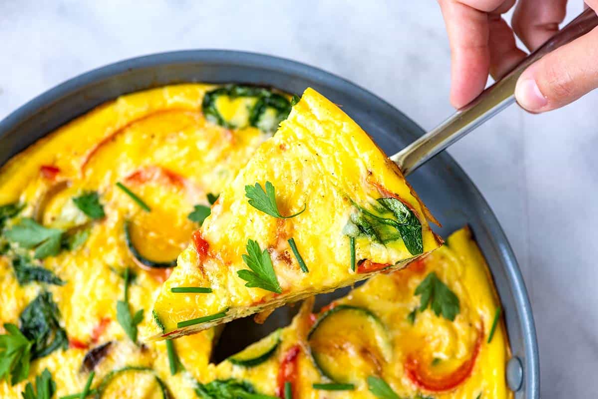 Simple Vegetable Frittata